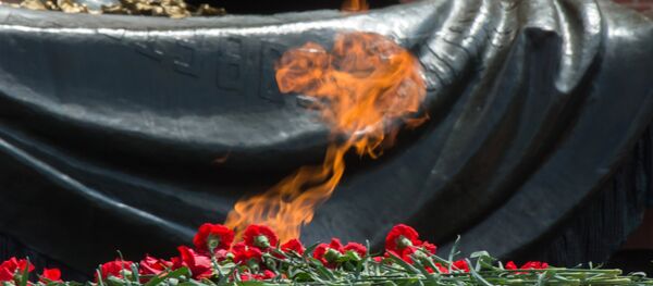 Церемония возложения венка к Могиле Неизвестного солдата у Кремлевской стены Церемония возложения венка к Могиле Неизвестного солдата у Кремлевской стены - Sputnik Lietuva