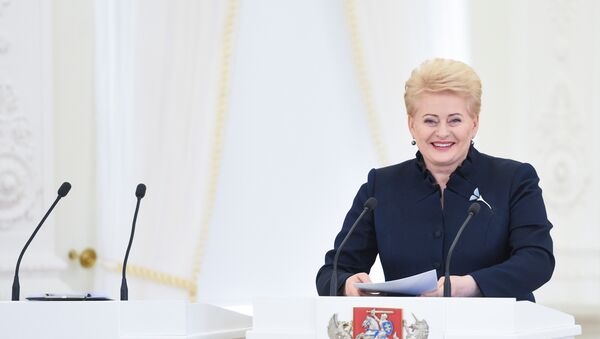 Президент Литвы Далия Грибаускайте - Sputnik Lietuva