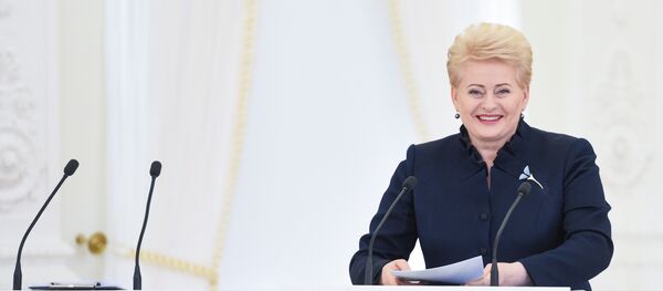 Президент Литвы Далия Грибаускайте - Sputnik Литва