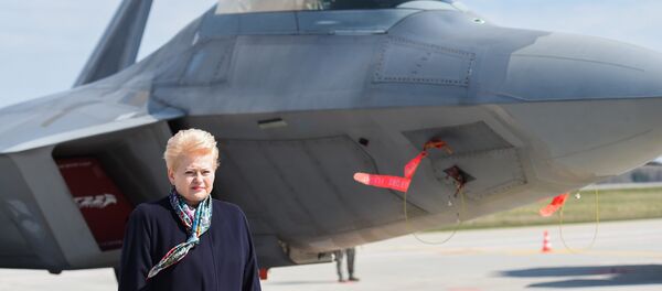 Президент Литвы Далия Грибаускайте Президент Литвы Далия Грибаускайте - Sputnik Литва