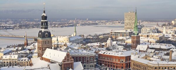 Зимняя Рига, архивное фото - Sputnik Литва