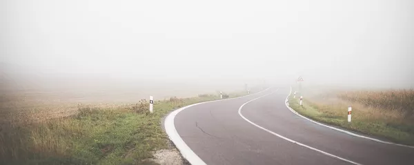 Дорога уходит в туман Дорога уходит в туман - Sputnik Lietuva