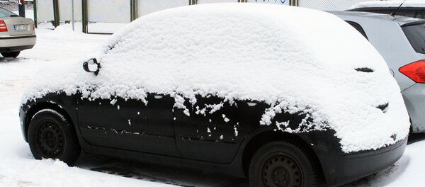 Автомобиль в снегу - Sputnik Литва