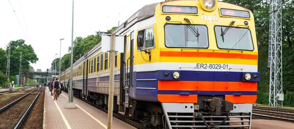 Электричка в Риге - Sputnik Lietuva