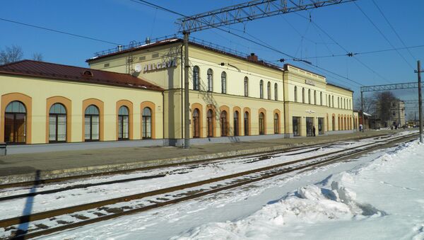 Железнодорожная станция Елгава - Sputnik Литва
