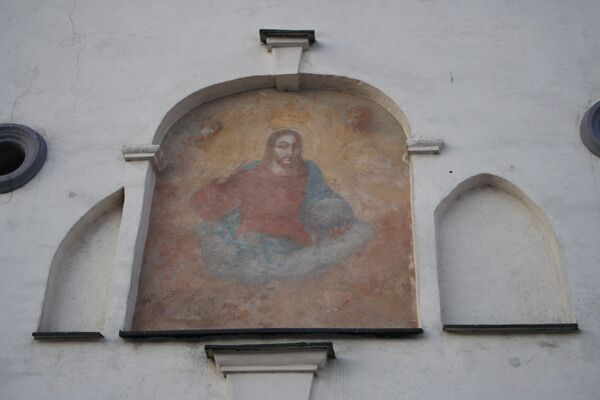 Фреска Христа над Святыми воротами - Sputnik Литва