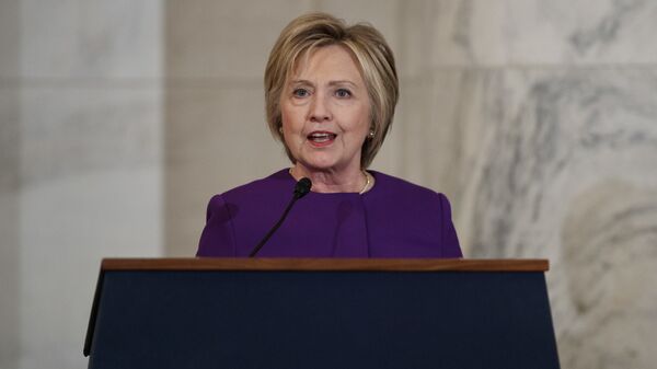 Buvusi JAV valstybės sekretorė Hillary Clinton - Sputnik Lietuva