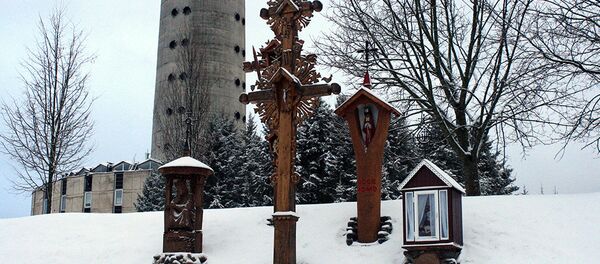 Мемориал у Вильнюсской телебашни - Sputnik Литва