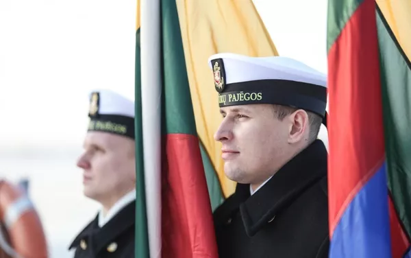 Lietuvos karinių jūrų pajėgų karininkai. - Sputnik Lietuva