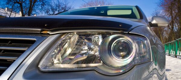 Передняя фара автомобиля Renault Megane - Sputnik Литва