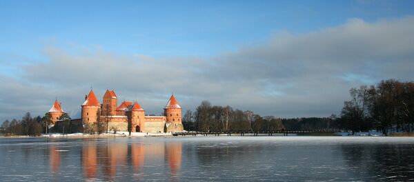 Тракайский замок зимой - Sputnik Литва