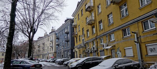 Во дворе на улице Вокечю Во дворе на улице Вокечю - Sputnik Lietuva