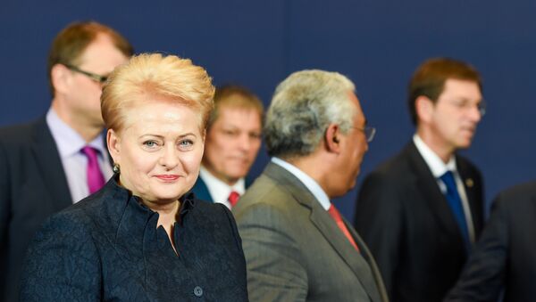 Президент Литвы Далия Грибаускайте - Sputnik Литва