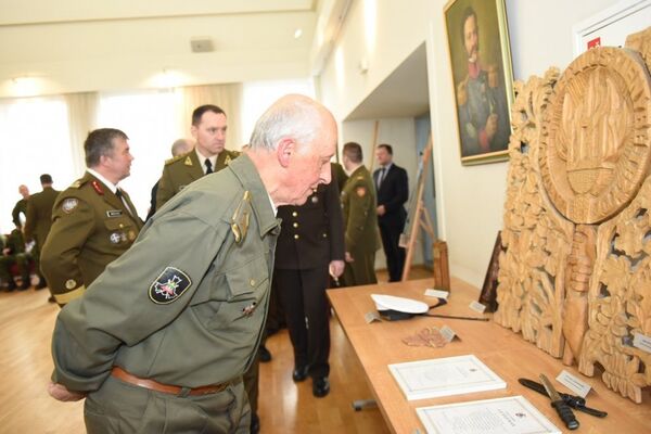 Добровольческие силы Литвы отметили 26 годовщину создания подразделения Добровольческие силы Литвы отметили 26 годовщину создания подразделения - Sputnik Lietuva