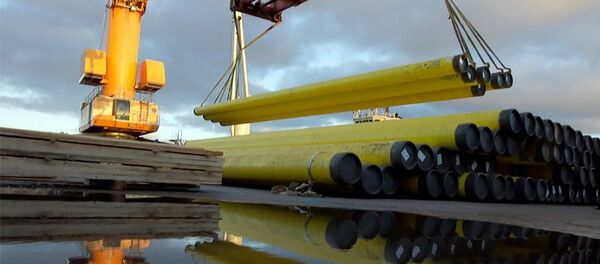 Замена трубопровода, архивное фото Замена трубопровода, архивное фото - Sputnik Литва