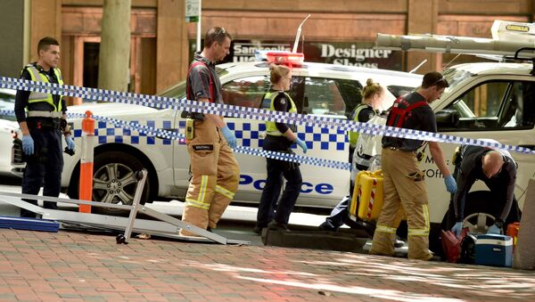 Полиция и медики работают на месте происшествия в Мельбурне - Sputnik Lietuva