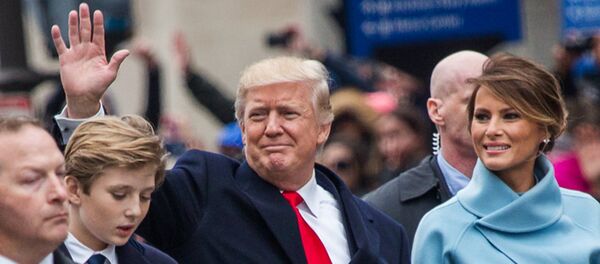 Парад в честь инаугурации президента США Д. Трампа в Вашингтоне - Sputnik Литва