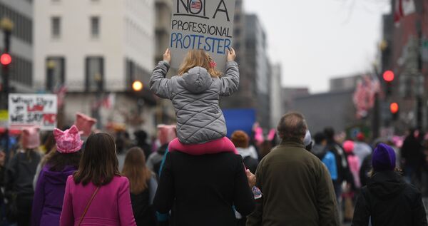 Марш женщин в Вашингтоне - Sputnik Литва