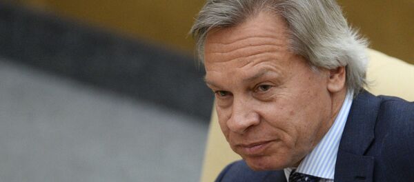 Пленарное заседание Госдумы РФ Пленарное заседание Госдумы РФ - Sputnik Литва