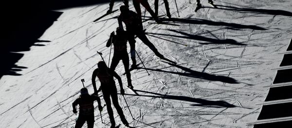 Биатлон. VI этап Кубка мира. Женщины. Эстафета - Sputnik Литва