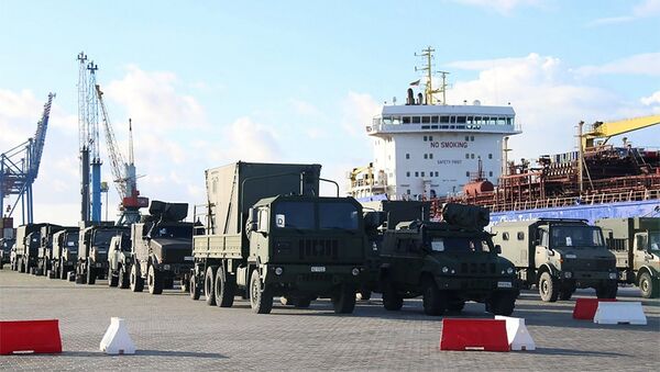Бельгийские вооруженные силы прибыли в Клайпеду - Sputnik Литва