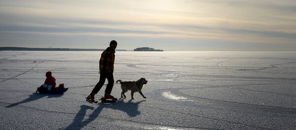 Зима в Новосибирской области - Sputnik Литва