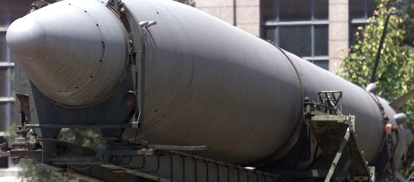 Баллистическая ракета армии Китая Баллистическая ракета армии Китая - Sputnik Lietuva