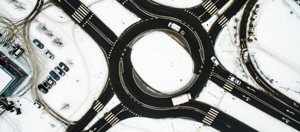 Žiedinė sankryža Žiedinė sankryža - Sputnik Lietuva