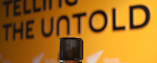 В студии радио Sputnik - Sputnik Литва