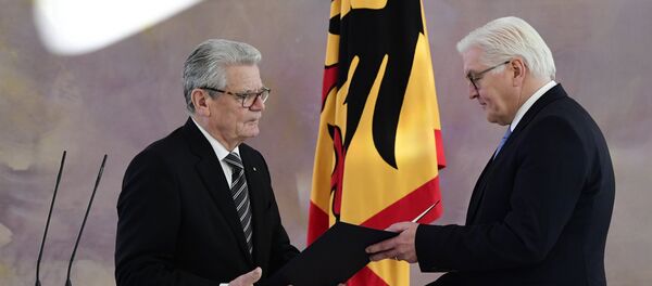 Президент Йоахим Гаук освободил Франка-Вальтера Штайнмайера от поста главы МИД Германии - Sputnik Литва