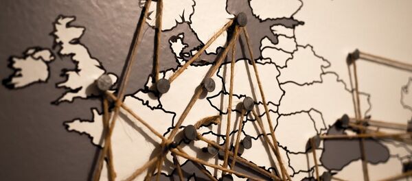 Карта с метками - Sputnik Литва