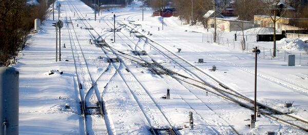 Железнодорожная станция, архивное фото - Sputnik Литва
