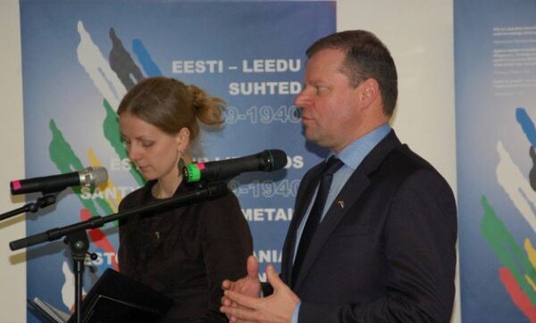 Выставка в Таллинне, посвященная межгосударственным отношениям Литвы и Эстонии - Sputnik Литва