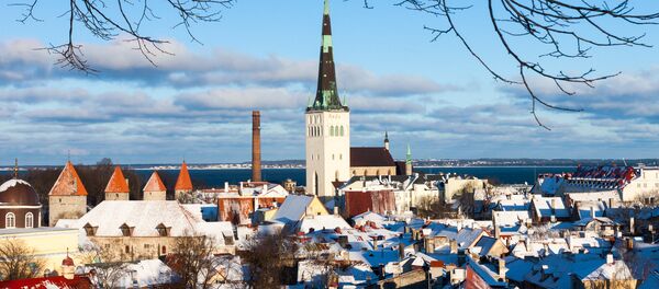 Зимний Таллинн, архивное фото - Sputnik Литва