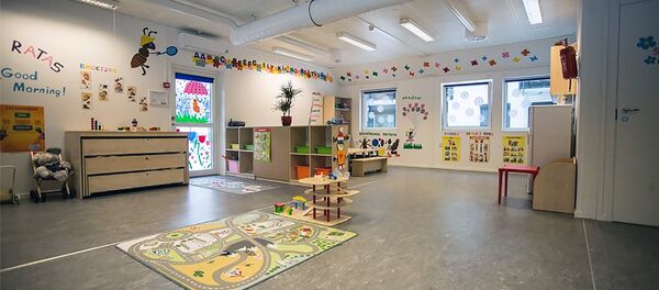 Модульный детский сад в микрорайоне Сантаришкес - Sputnik Lietuva