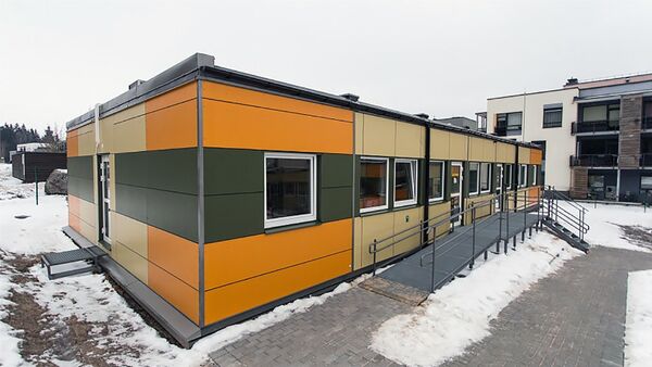 Модульный детский сад в микрорайоне Сантаришкес - Sputnik Литва