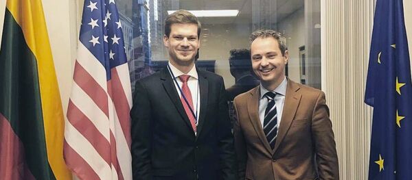 Заместитель министра труда Эйтвидас Бингелис Заместитель министра труда Эйтвидас Бингелис - Sputnik Литва