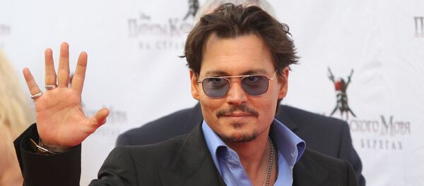 Актер Джонни Депп. - Sputnik Литва