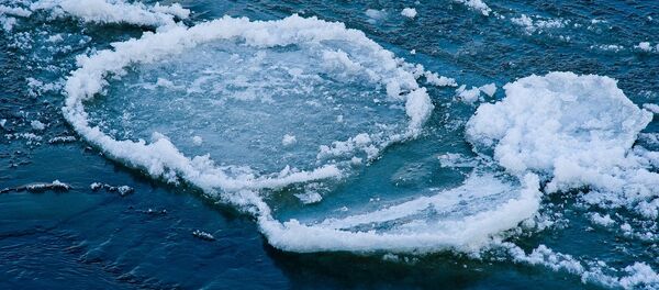 Лед на реке - Sputnik Литва