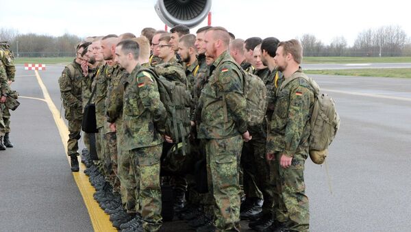 Немецкие военные прибыли в Литву на учения НАТО - Sputnik Литва