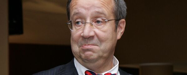 Президент Эстонии Тоомас Хендрик Ильвес - Sputnik Литва