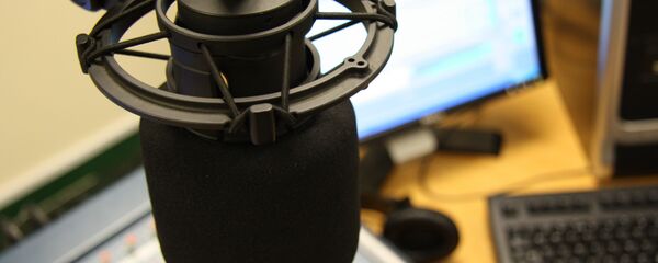 Микрофон радиостанции Микрофон радиостанции - Sputnik Lietuva