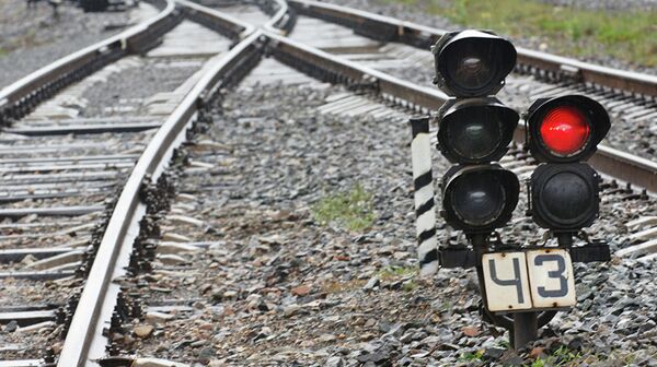 Железнодорожный светофор - Sputnik Литва
