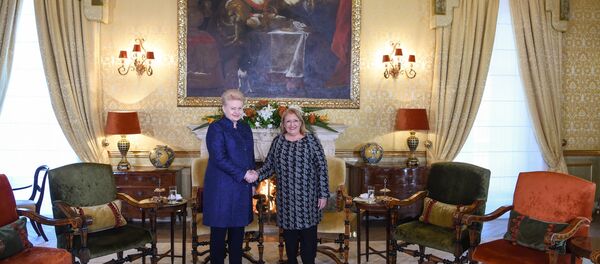 Президент Литвы Грибаускайте встречается с президентом Мальты Мари-Луиз Колейро Прека - Sputnik Литва