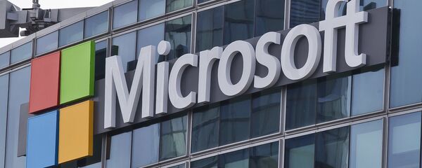 Логотип компания Microsoft - Sputnik Литва