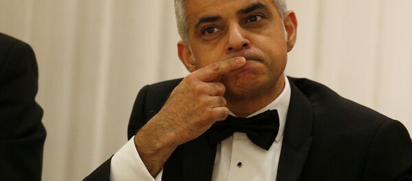 Мэр Лондона Садик Хан - Sputnik Литва