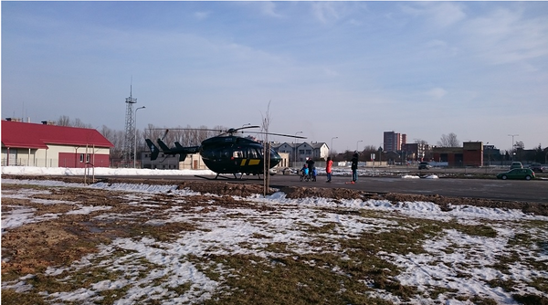 VSAT Eurocopter 145 priešpiet nusileido Kaune VSAT Eurocopter 145 priešpiet nusileido Kaune - Sputnik Lietuva