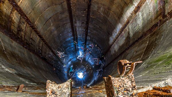 Заброшенный советский комплекс РВСН Двина Р-12 шахтного базирования в Галгаусской волости Гулбенского края - Sputnik Литва