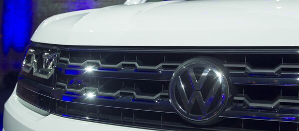 Автомобиль модели Volkswagen на выставке - Sputnik Литва