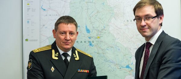 Виталий Тимофеев и Каролис Алекса Виталий Тимофеев и Каролис Алекса - Sputnik Lietuva